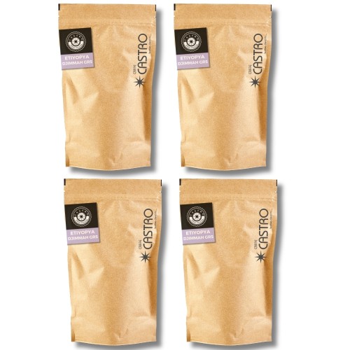 Castro Etiyopya Djimmah Gr5 Kahve 1000 Gr. (4x250 Gr)